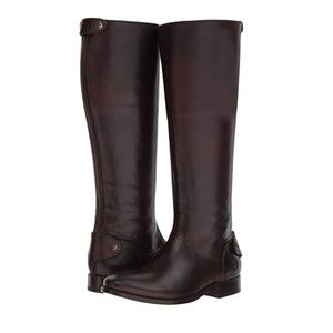 Frye Melissa Button Back Zip Boots 6